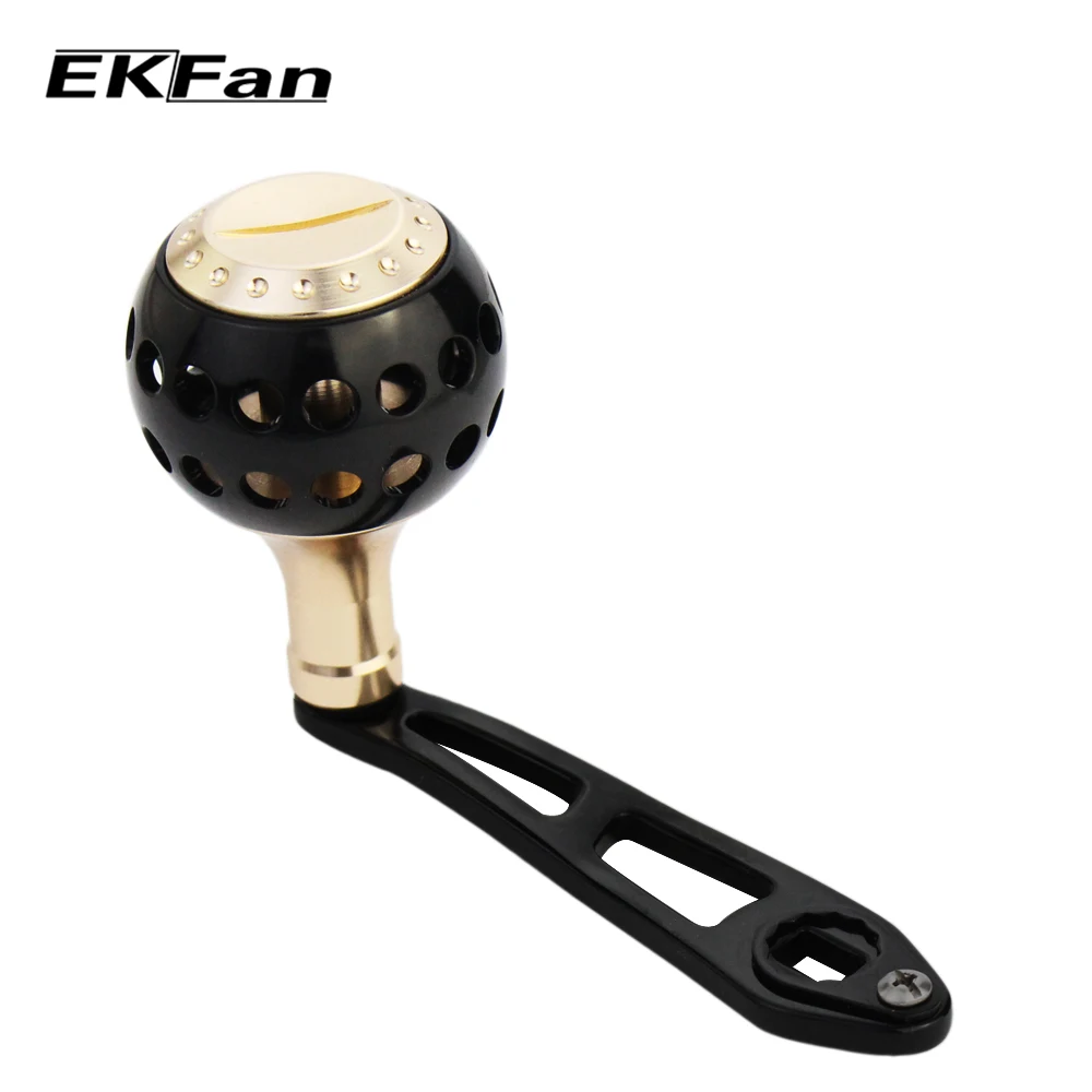 

EKFan 7*4mm 8*5mm Aluminum Alloy Fishing Reel Rocker Strong Durable Single Fishing Reel Handle for Daiwa Abu Shi Ma NO