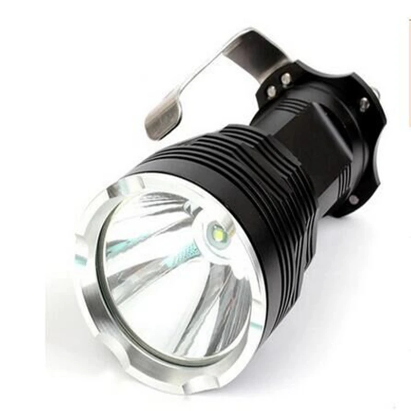 Aimihuo Портативный Фонари светодио дный Фонарик searchlight T6 лампы высокой мощности