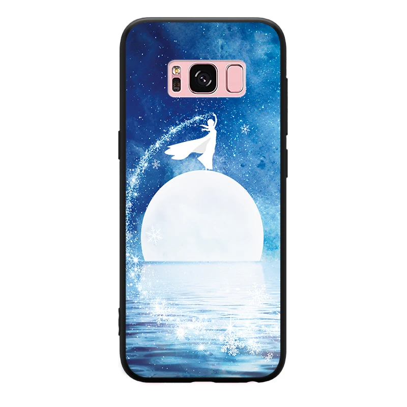 Замечательный синий звездный силуэт шаблон для Samsung Galaxy A3 A5 A8 J3 J5 J7 жесткий чехол