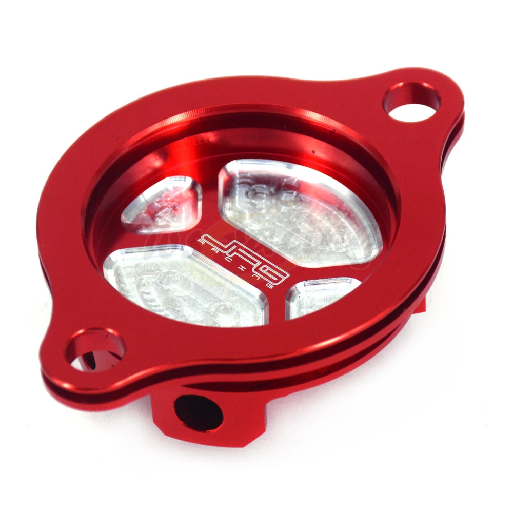 Крышка масляного фильтра CNC для мотоцикла HONDA CRF250R CRF 250 R 2004 2005 2006 2007 2008 CRF250X 250X 2009