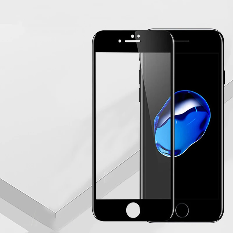 Защитное стекло 3D закаленное с полным покрытием для iPhone 7 7plus 8 8plus 6 6s X XS MAX
