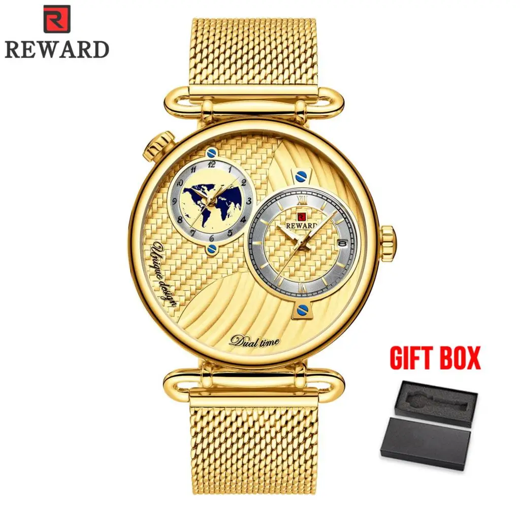 gold box Наручные часы водонепроницаемые мужские s часы лучший бренд класса люкс спортивные тонкие сетчатые кварцевые часы для мужчин Relogio Masculino erkek kol saati - Цвет: gold box