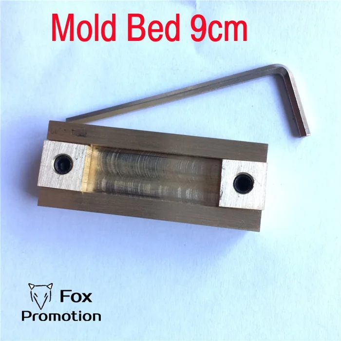 Mold Bed 9cm DIY пользовательский горячий латунный штамп железная форма самостоятельно, персонализированные формы нагревания на дереве/коже, Лига DIY подарок, индивидуальный дизайн - Цвет: Mold Bed 9cm