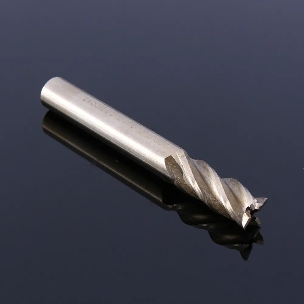 1 шт. HSS CNC прямой хвостовик 4 флейты 8 мм x 8 мм Концевая фреза сверла