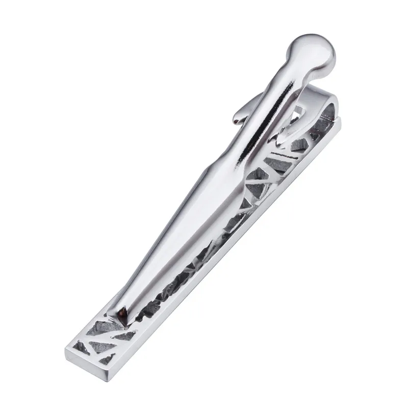 HAWSON модные Зажимы для галстука Имитация родия полые узоры галстук бары/застежки