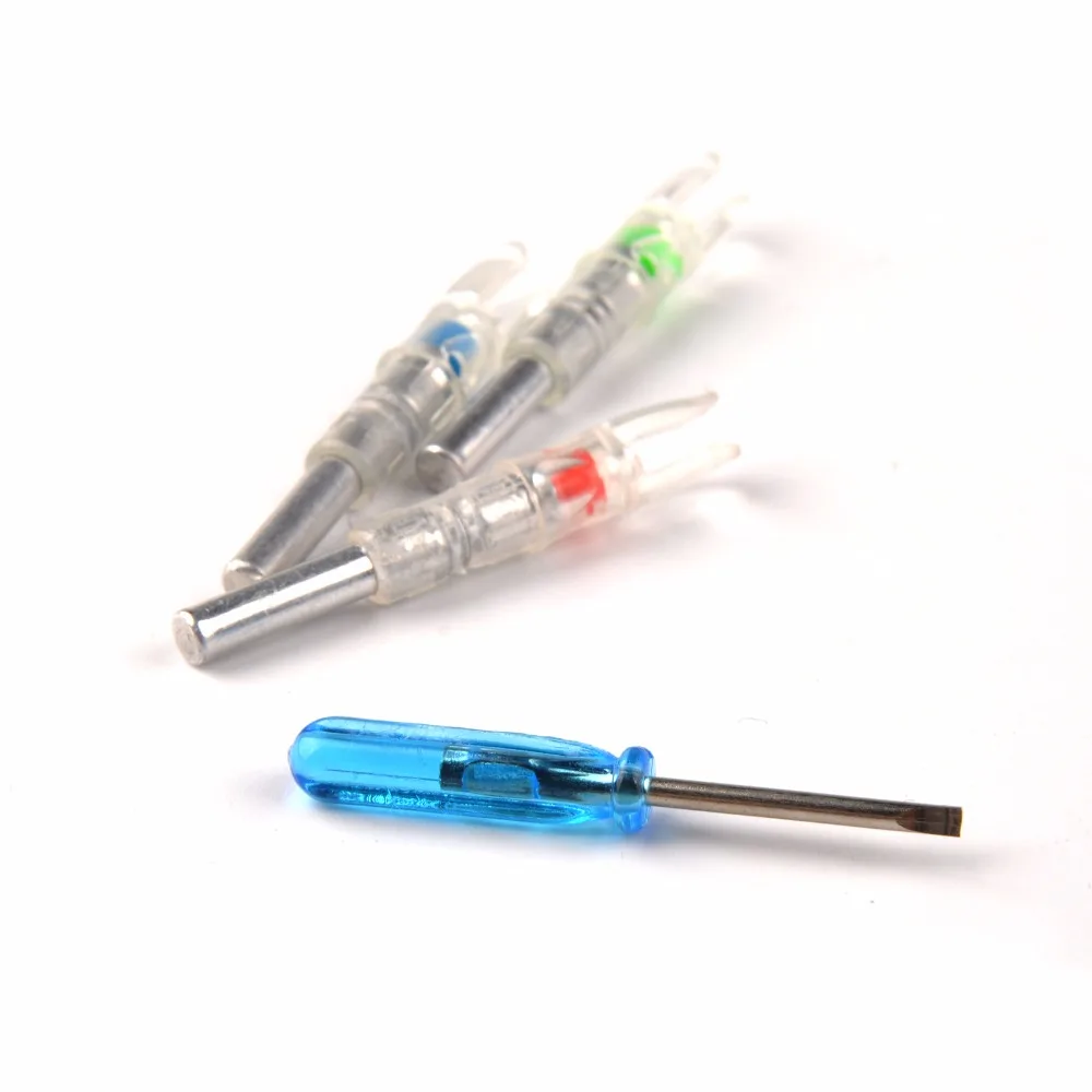 3 шт./лот подсветка со светодиодной подсветкой красный/зеленый/синий с отверткой