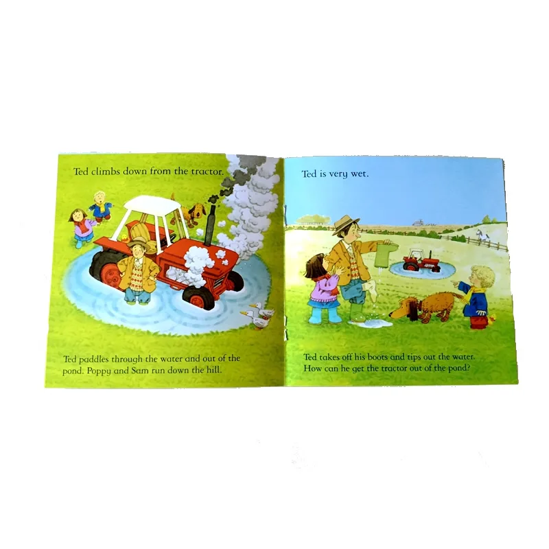 20 шт./компл. 15x15 см Usborne фото книги для детей и малышей знаменитая история