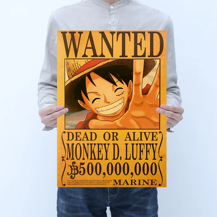 2019 аниме Одна деталь фигурку плакат ремесло Винтаж Бумага Луффи Ace Зоро постеры