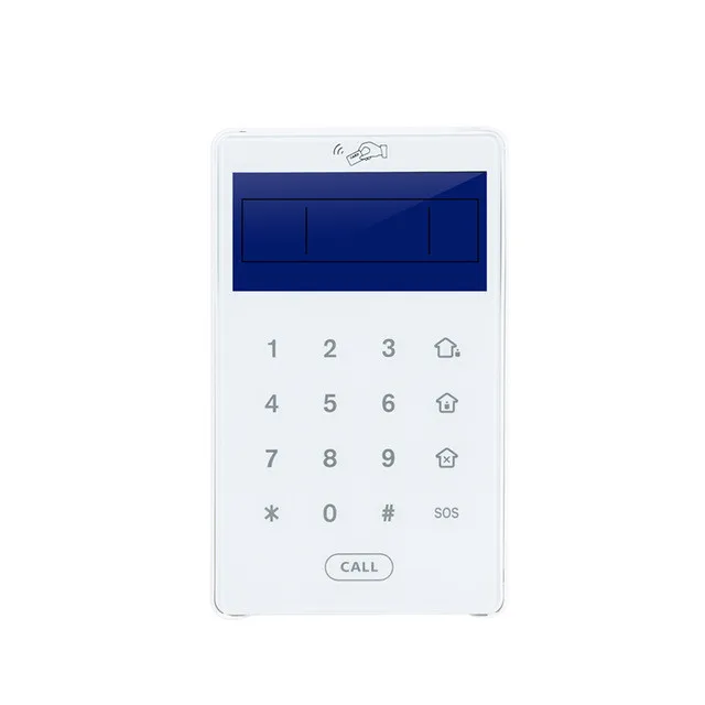Фокус 433Mhz 868Mhz сенсорный экран Беспроводная RFID Клавиатура демонтаж сигнализации