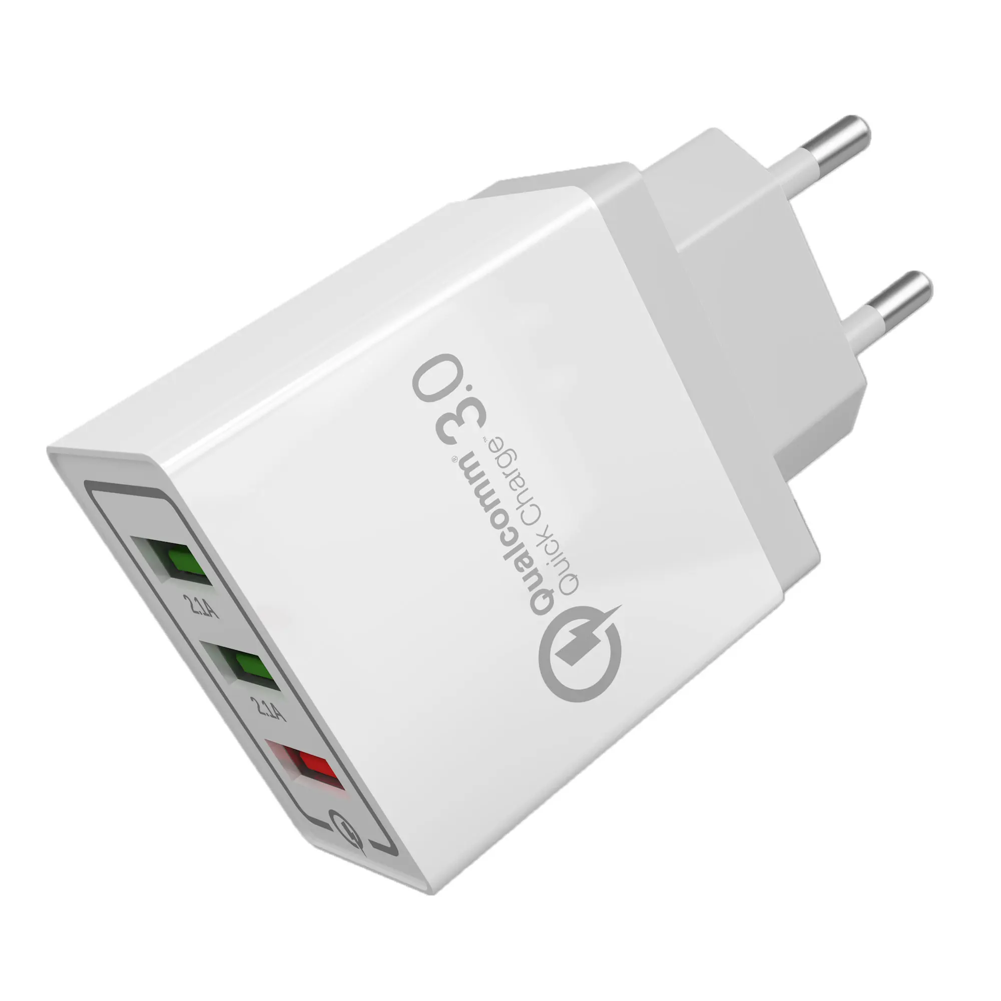 gray KEZUSIY 18 Вт USB быстрая зарядка 3,0 5 в 3 а для Iphone 7 8 Быстрая зарядка для Samsug s8 s9 huawei EU US вилка телефона для xiaomi - Тип штекера: gray