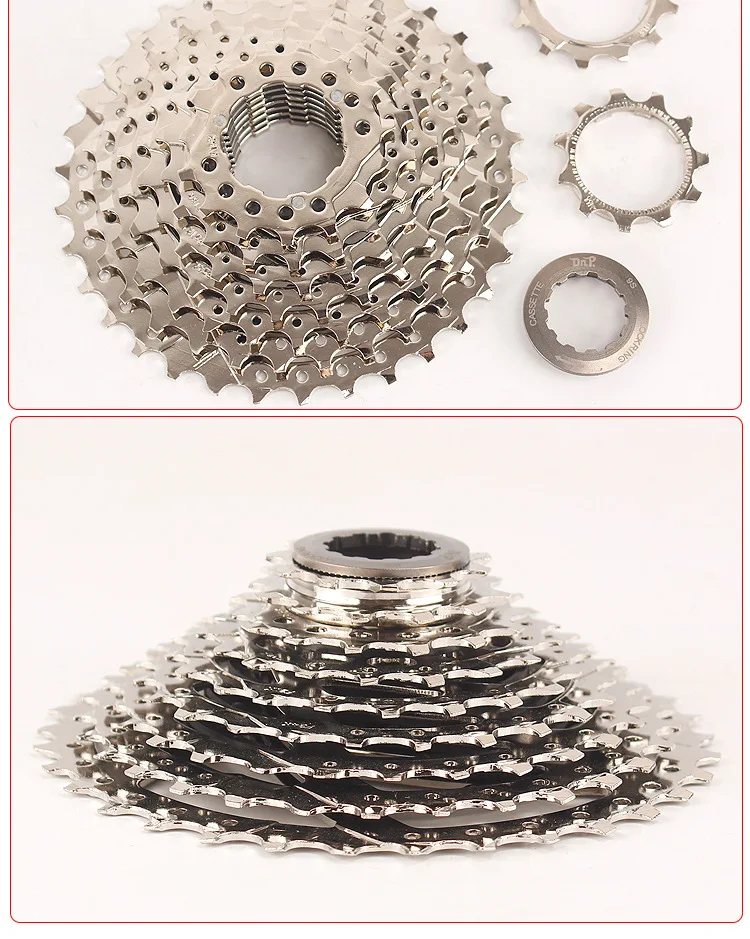Высокое качество стальной горный велосипед 8 s/9 s Freewheel 9 скоростей MTB кассета 11-32 T/34 T запчасти для велосипеда Freewheel