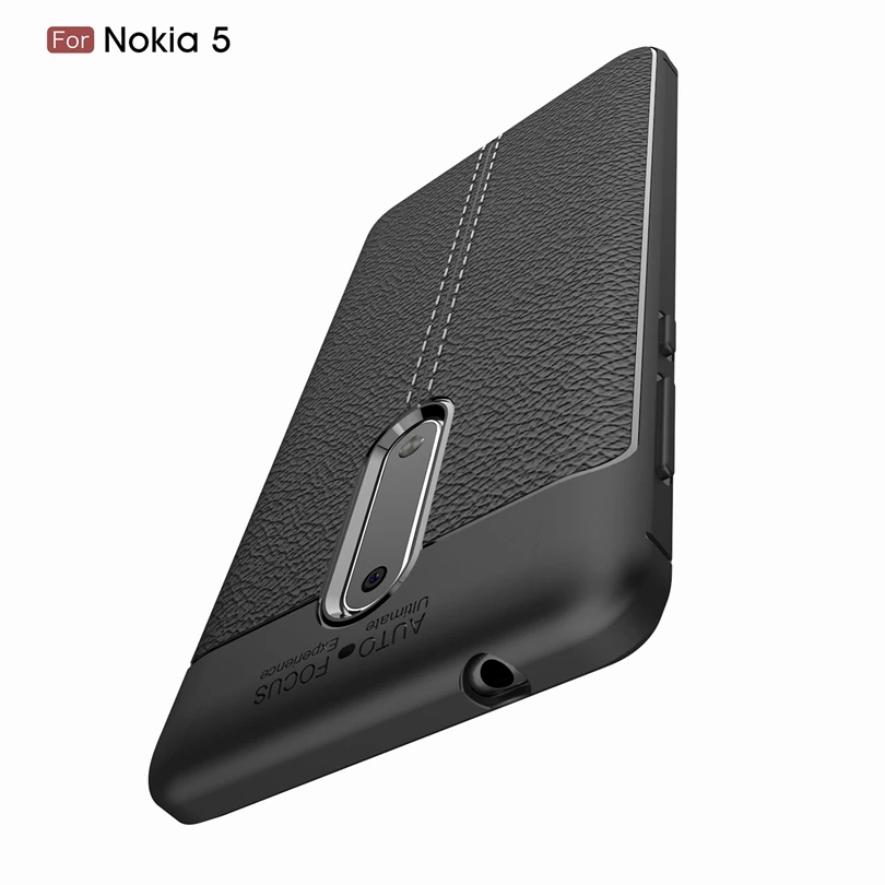 Чехол для Nokia 5 / Nokia5 2 дюйма задняя защитная крышка смартфона Мягкий