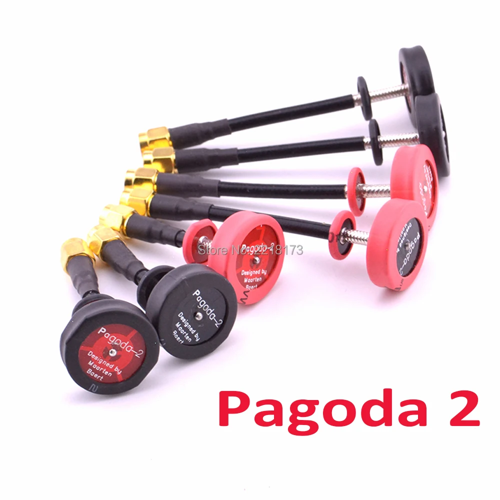 5,8 ГГц обновленная пагода 2 пагода-2 FPV антенна SMA и RP-SMA Разъем для RC fpv-передатчик приемник wizard X220S