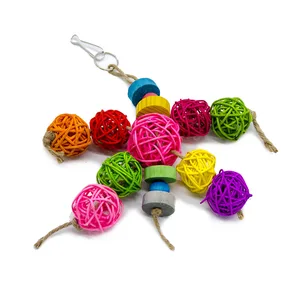 1 шт., детский ротанговый игрушечный робот-попугай