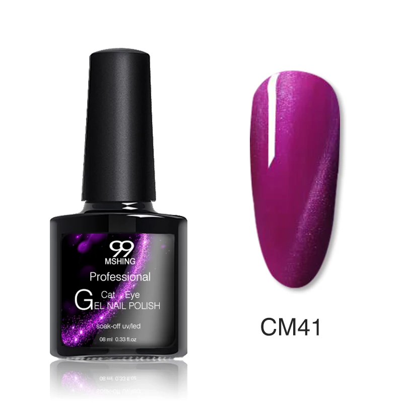 CM41 Mshing99 3D кошачий глаз Гель-лак для ногтей vernis Полупостоянный УФ-лак для маникюрный гель для ногтей праймер верхнее покрытие Гель-лак - Цвет: CM41