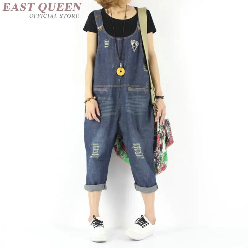 Женский Длинный джинсовый комбинезон из денима женский зимний сексуальная