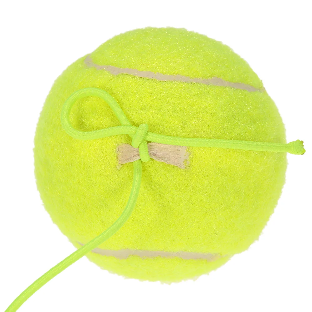 

Children Playing Dog Training Tennis Ball with Rubber Rope Synthetic Wool Fiber Entry-level Tennis Balls