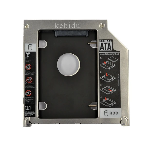 Алюминиевый корпус для второго жесткого диска 9 5 мм 2 дюйма SATA 0 3 0|caddy 9.5mm|case forcase for
