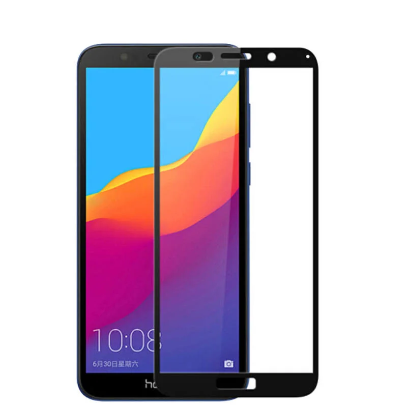 2.5D полное покрытие для Huawei Honor 7A 5 45 &quotЗакаленное стекло пленка DUA L22 Русская