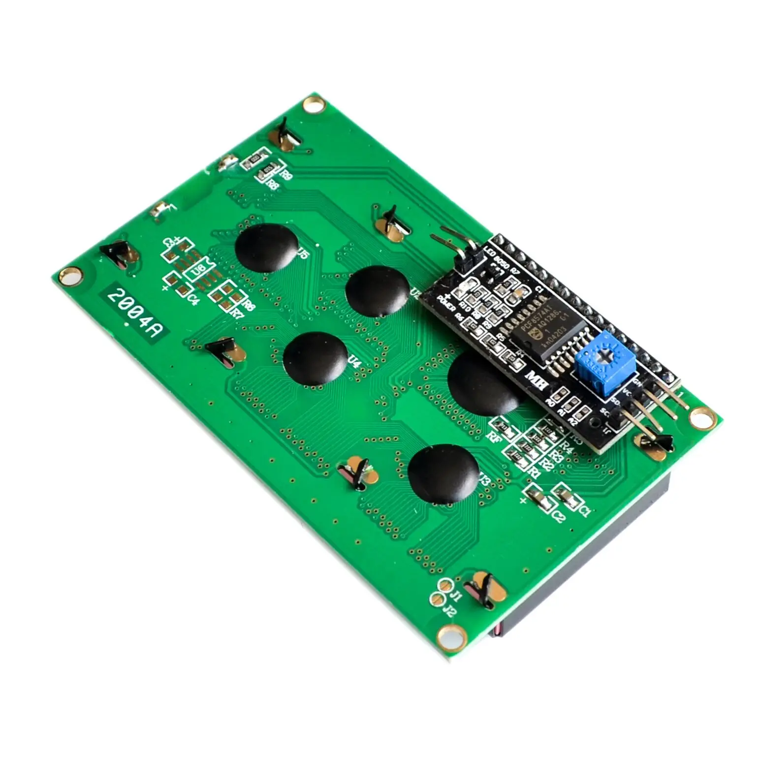 1 шт. lcd 2004+ igc 2004 20x4 2004A синий экран HD44780 символ lcd/w IIC/igc последовательный интерфейс модуль адаптера