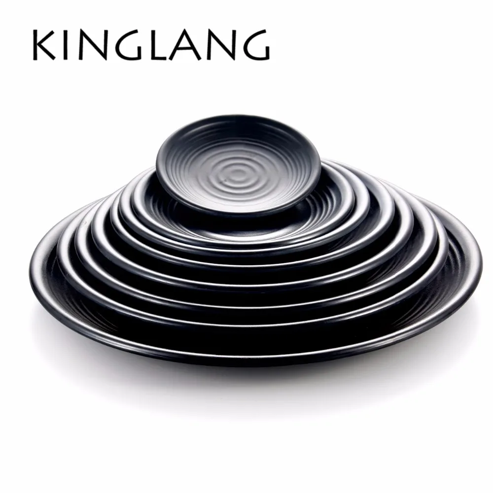 9 размеров на выбор меламиновая круглая обеденная тарелка для столовой