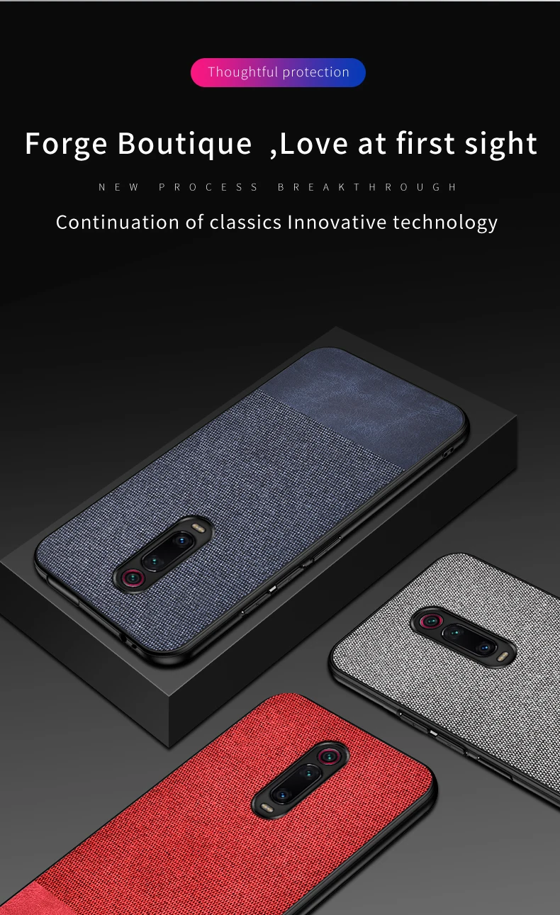 Роскошный тканевый чехол для Xiao mi Red mi K20 Pro Чехол кожаный мягкий твердый чехол из ТПУ для Red mi K20 Pro mi 9T Pro mi 9T mi 9 SE чехол
