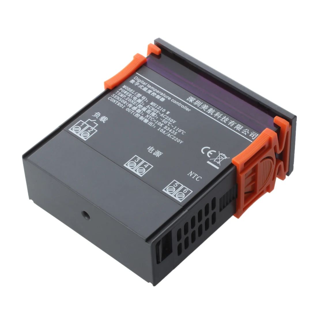 AC 90 V-250 V MH1210W цифровой контроль температуры Лер экран 0,1 Цельсия точность управления 10А Номинальный ток для части холодильника