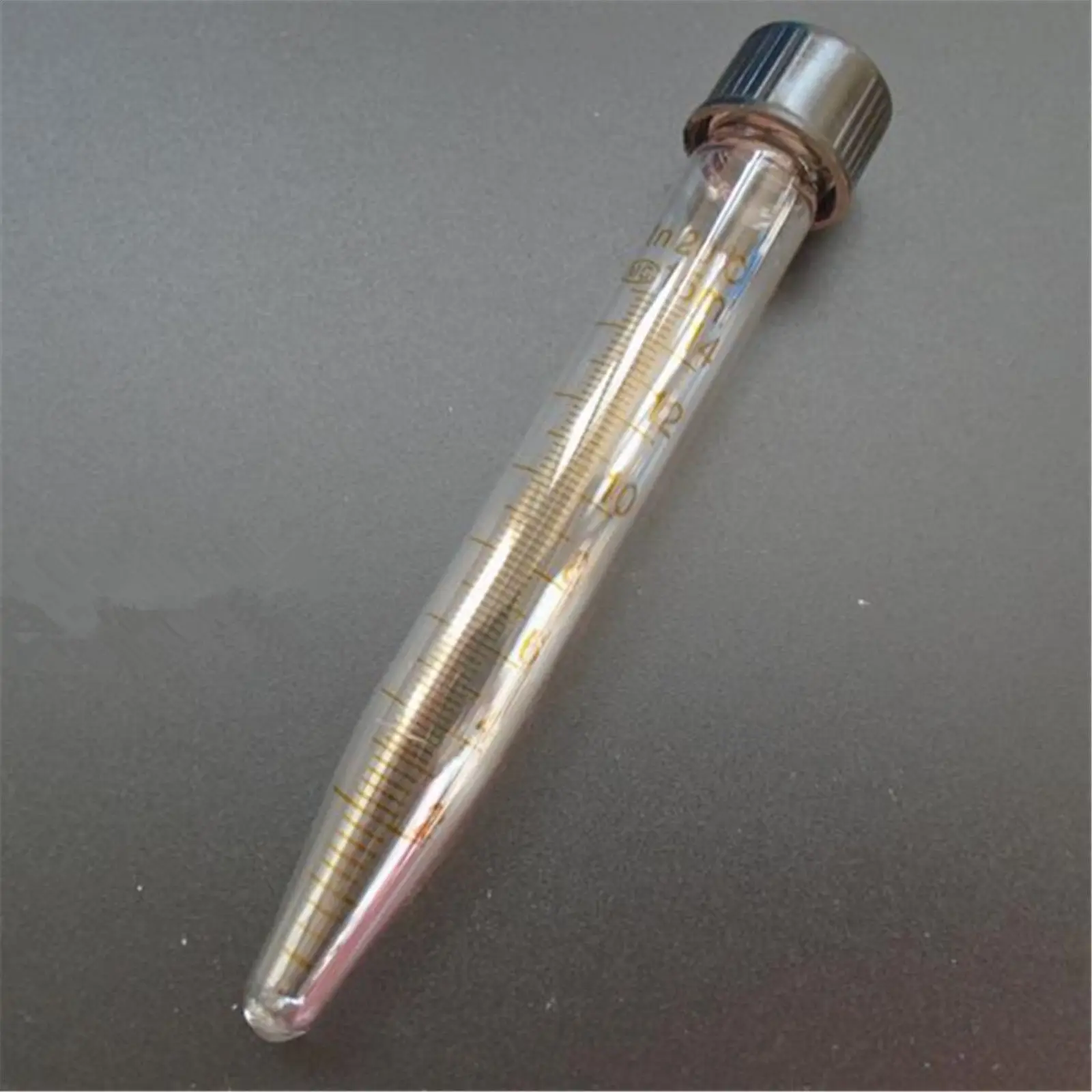 Пробирка для центрифуги из стекла 15 мл с винтовой крышкой и коническим дном 3