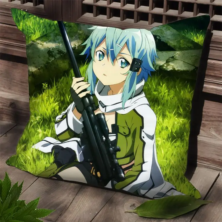Новинка Обувь для вечеринки в Стиле косплей Sword Art Online квадратный дакимакура с
