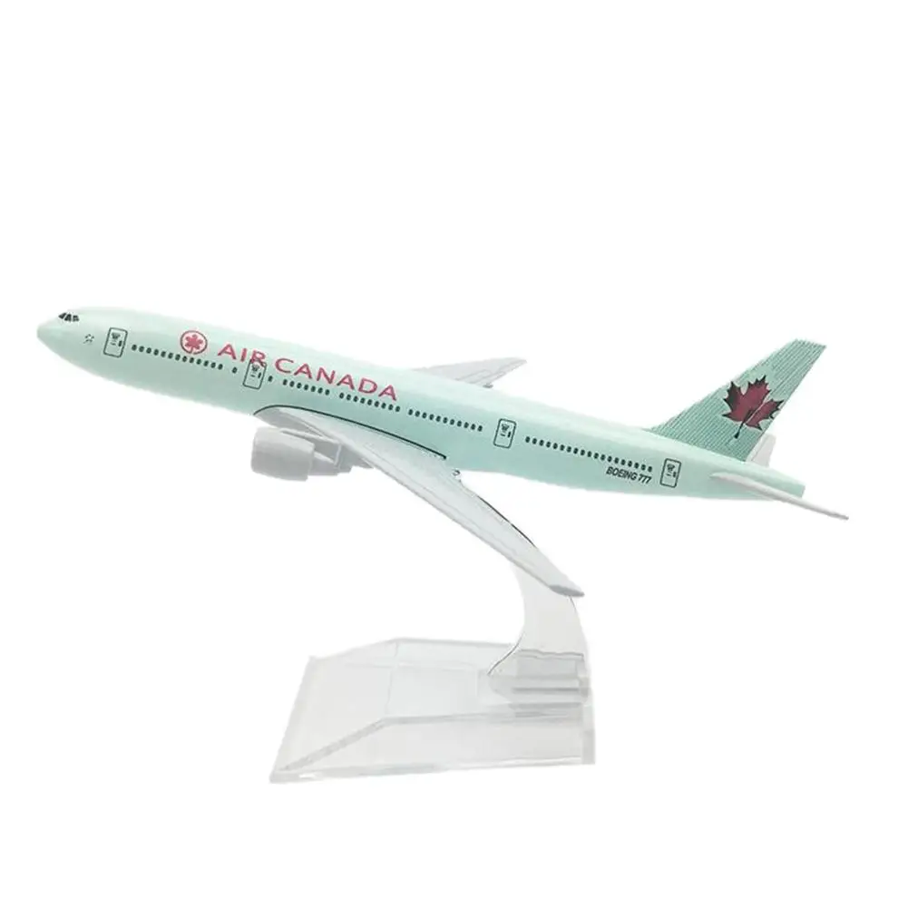 1:400 высокая имитация мини канадский Boeing 777 самолет металлические Литые под