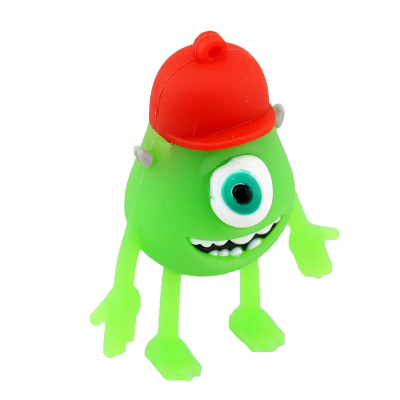 Милый монстр университет улыбка корова 64 ГБ 32 ГБ 16 ГБ 8 ГБ 4 ГБ Mike Wazowski USB 2,0 карта памяти флеш-накопитель