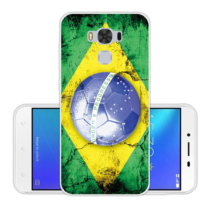 Чехол для Asus Zenfone 3 Max ZC553KL Landscape Case 5 дюймов прозрачный силиконовый мягкий ТПУ