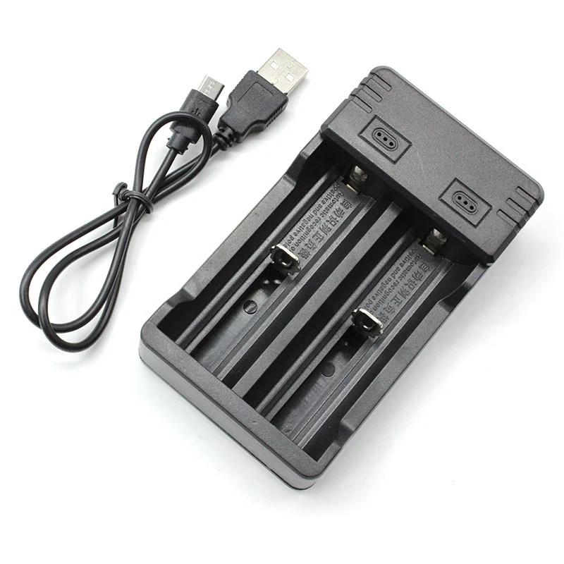 Регулируемый универсальный USB зарядное устройство для 18650 10440 14500 16340 18350 26650