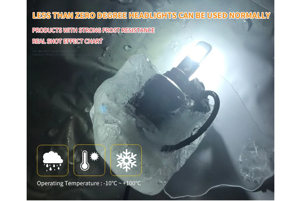 H4 светодиодный H7 X70 для автомобильных фар H11 9005 9006 XHP70 чип 60W \ 120W турбовентилятора IP68 12V 24V 7800LM/15600LM d-типа серии универсальный
