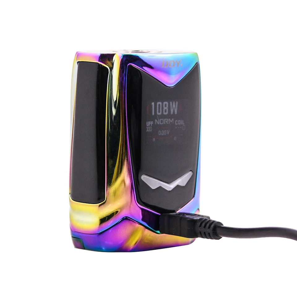 Оригинальный IJOY Avenger Baby 108 ВТ мод с двумя 20350 батареями AI Голосовое управление TC