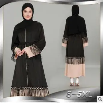 Платье женское длинное с кисточками на молнии размеры до 4XL|Женские платья| |