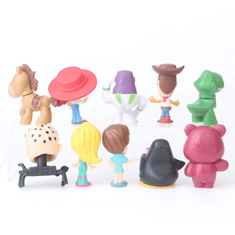 10 pcs/lot anime action figure cake decoration perfect quality figurine Woody Andy Sid Hamm toys for children | Игрушки и хобби