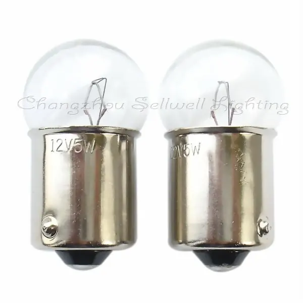 

Ba15s G18x34 12v 5w Good!miniature Light Bulb Free Shipping A325