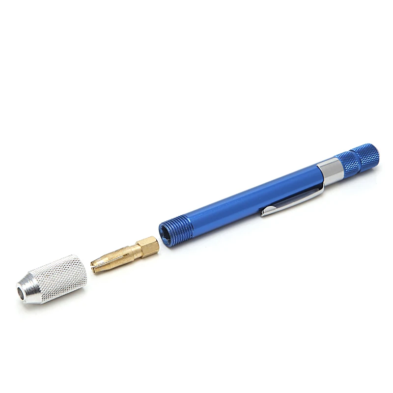 

21 Pcs Mini Twist Drill Bits Set Index 61-80 w/Aluminum Hand Drill For Hobby
