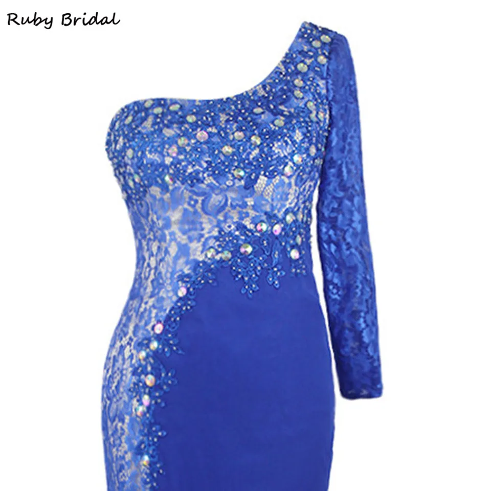 Ruby Bridal 2017 Vestido De Festa платье для выпускного бала голубое шифоновое с аппликацией из