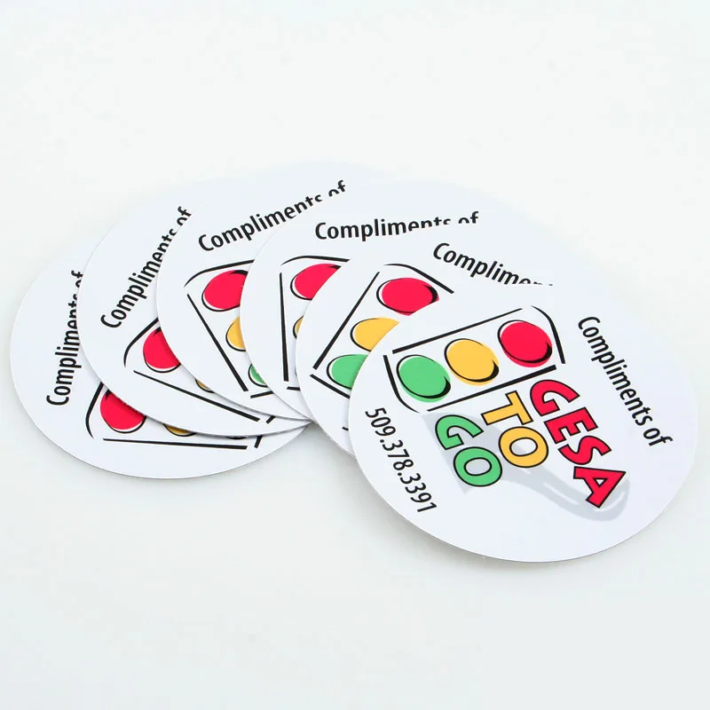 Большая скидка водонепроницаемая вырезанная наклейка с индивидуальным принтом