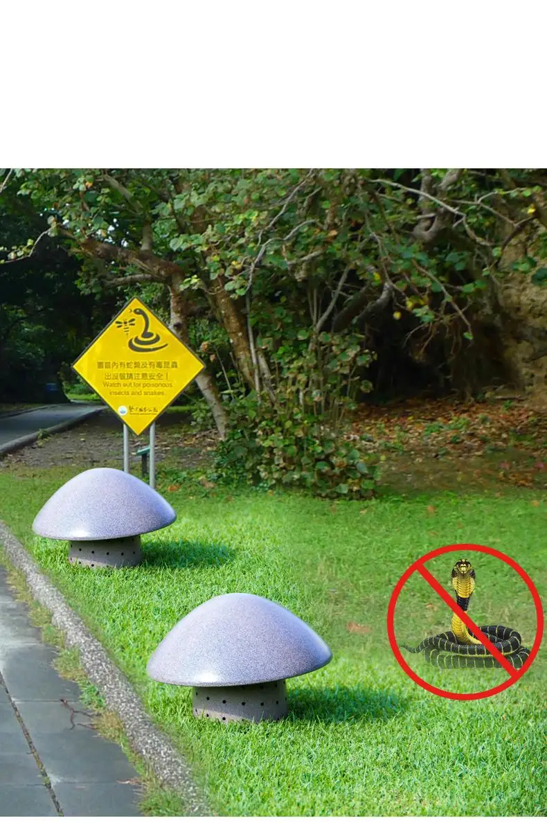 Садовый Отпугиватель змей устройство на открытом воздухе реалгар змея