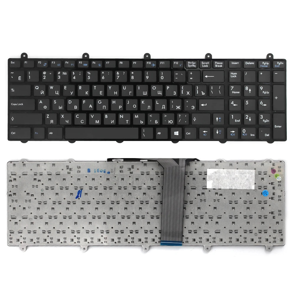Для MSI GE60 GE70 GX60 GX70 GT60 GT70 GT780 GT783 MS 1762 RU Клавиатура для ноутбука Clevo P150EM P170EM P370EM P570WM