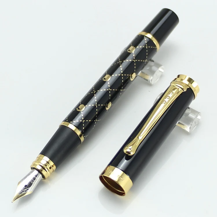 Jinhao 500 Королевский синий и красный цвета Мрамор и золотой 7 цветов на выбор М Перьевая ручка канцелярские школьные и канцелярские принадлежности, пишущие ручка - Цвет: 7