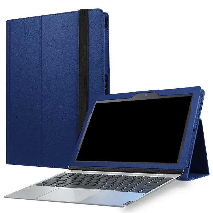 Для lenovo Miix 320 чехол 10,1 ''Тонкий Стенд Funda защитный чехол для lenovo Miix 320 Miix320 Miix 320-10ICR+ пленка для экрана - Цвет: dark blue