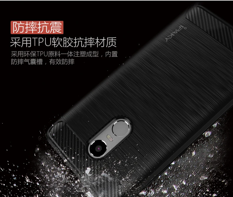 Ipaky чехлы для xiaomi redmi note 4 pro Global Case Cover Xiomi Матовая силиконовая задняя крышка Xiaomi Redmi