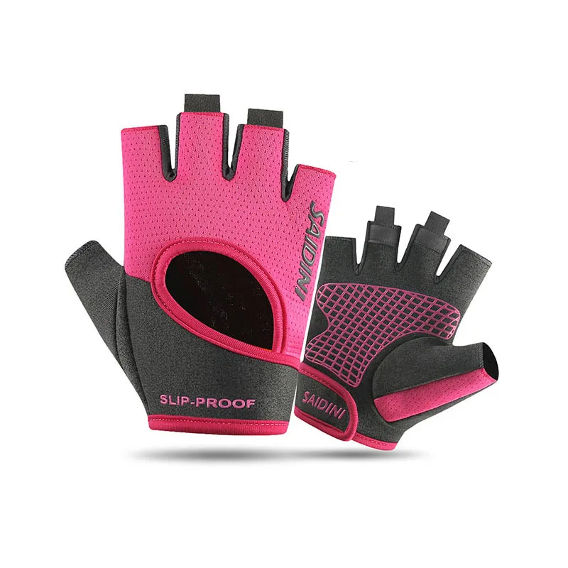 Дышащие спортивные перчатки для бодибилдинга тяжелой атлетики йоги