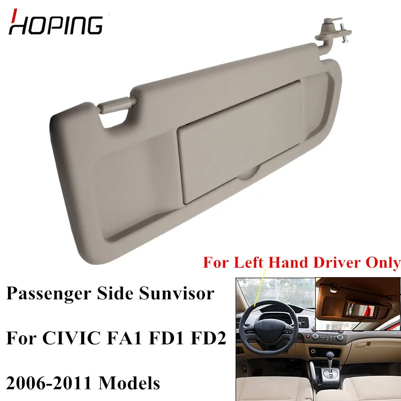 Солнцезащитный козырек для HONDA CIVIC FD1 FD2 FA1 2006 2007 2008 2009 2010 2011|Козырьки ветрового