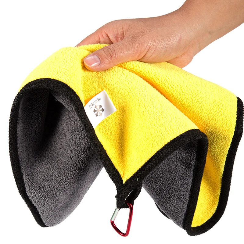 Полотенце для рыбалки одежда двойное утолщенное антипригарное впитывающее