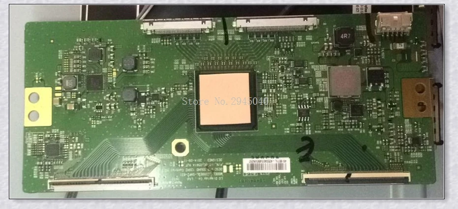 Бесплатная доставка оригинальный T con LC550EQL SHP2 831 V15 55UHD 120HZ контроль V0.5 6870C 0561A